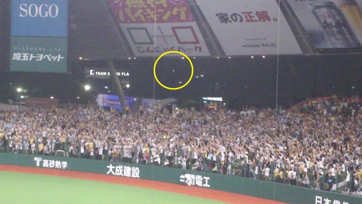 阪神 佐藤輝明 ホームラン 第18号　西武 vs 阪神　2025年6月11日(水)　ベルーナドーム交流戦