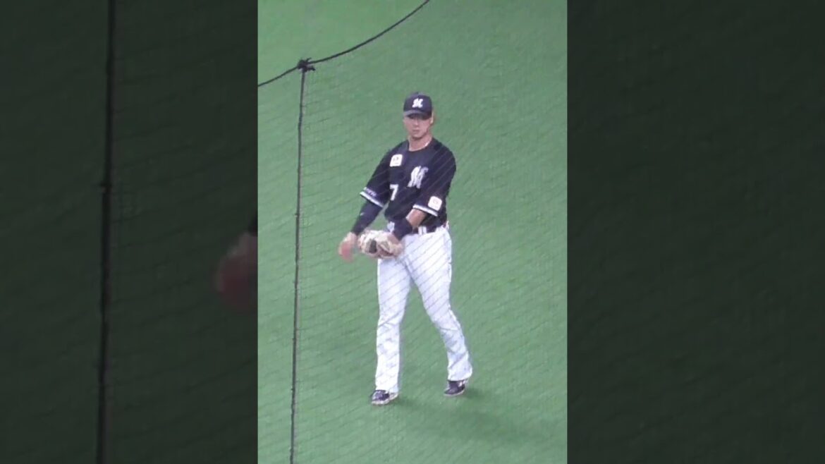 藤岡 裕大　ルーキーイヤーに全試合出場達成　#千葉ロッテマリーンズ #shorts