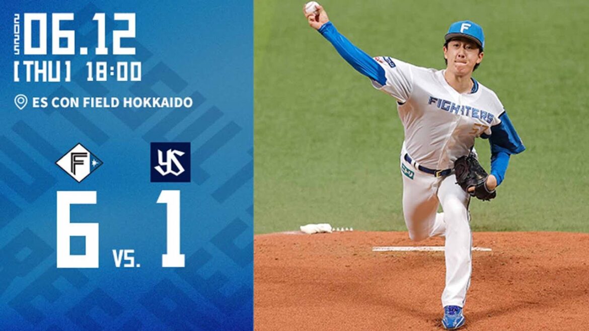 【北山亘基が自己最多の14奪三振！五十幡亮汰 快足飛ばし猛打賞！進藤勇也 プロ初ヒット】vs. 東京ヤクルトスワローズ　6/12ハイライト