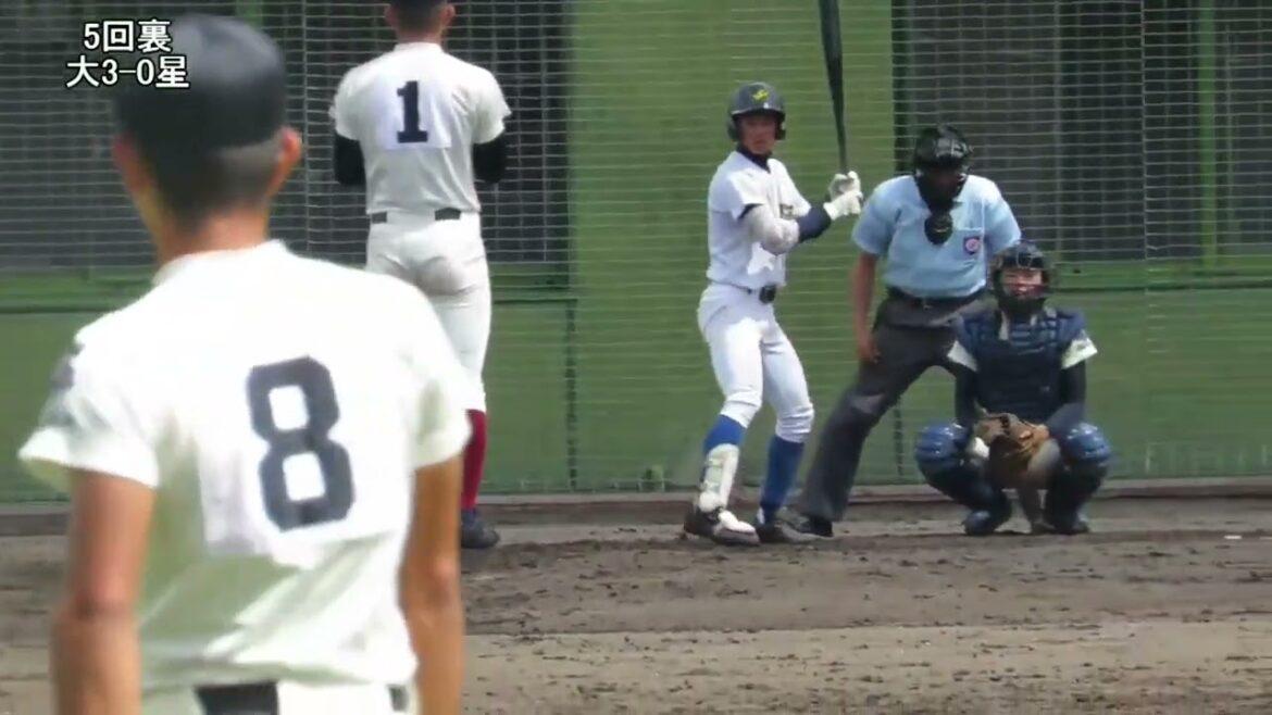 2017年秋季高校野球大阪大会 大阪桐蔭 VS 星翔 　藤原恭大　根尾昂　柿木蓮　 千葉ロッテマリーンズ