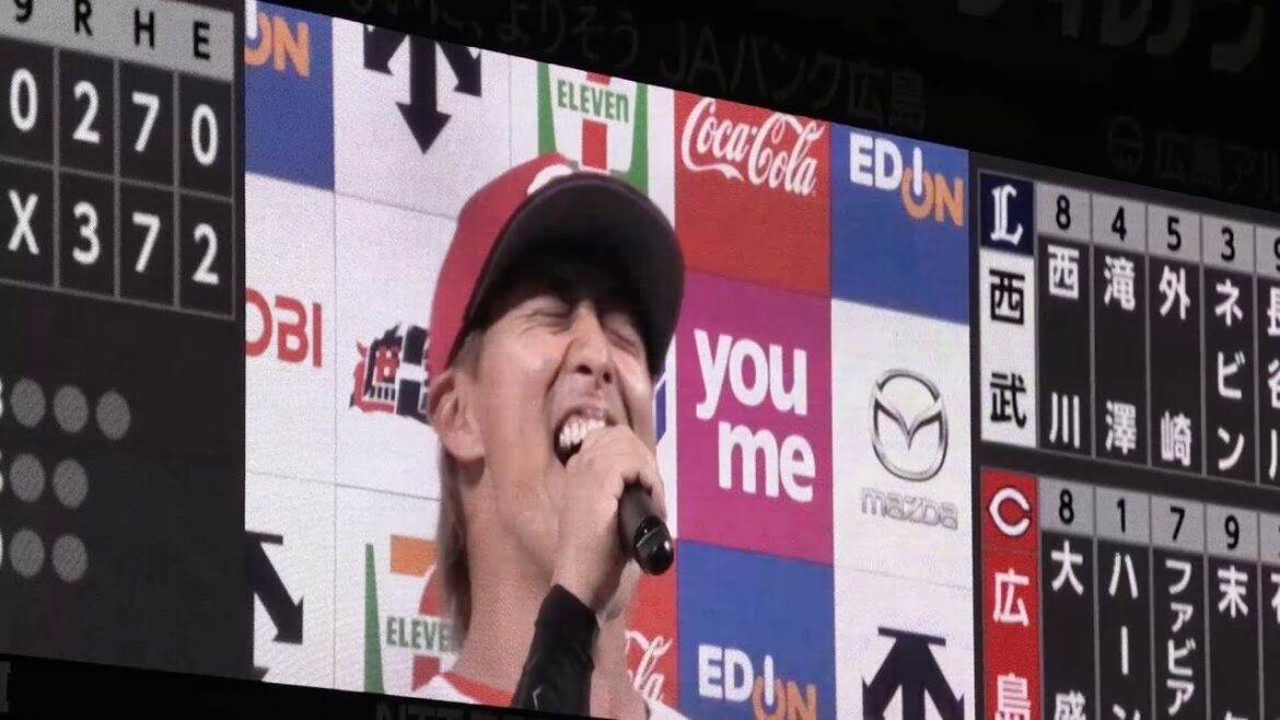 「見返してやりました！どんなにネットに書かれても俺は俺」最高でーす、羽月隆太郎のヒーローインタビュー！広島東洋カープvs埼玉西武ライオンズ 2025年6月6日