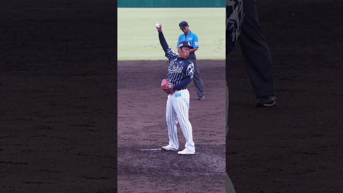 2024.08.27 埼玉西武-北海道日本ハム #増田達至 投球シーン (カーミニーク) #seibulions #プロ野球