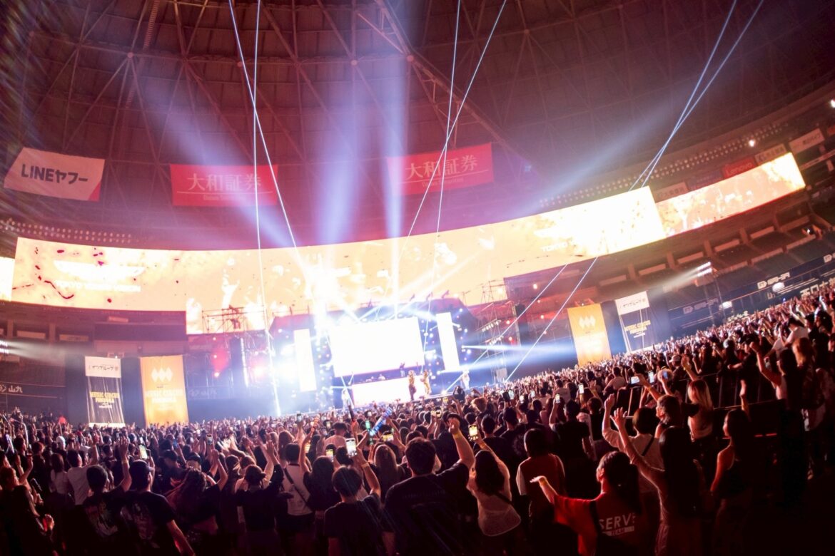 【福岡】オールナイト音楽フェス「MUSIC CIRCUS FUKUOKA partner with SoftBank HAWKS」来場者約１万人がドームを熱狂で包む。
