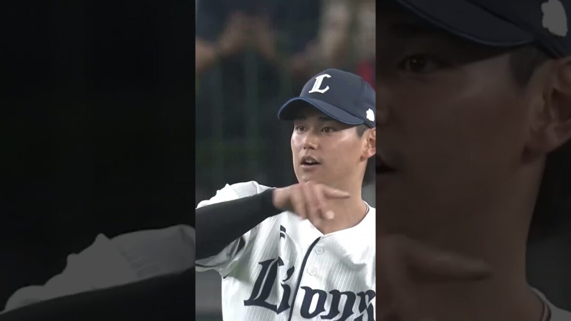 【グラブの先で捕球！】西川愛也選手のファインプレー！