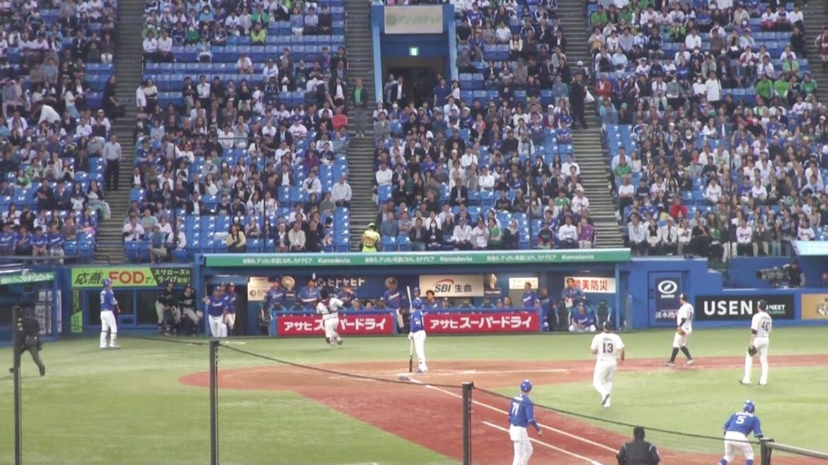 ヤクルト 古賀優大 ナイスプレー 三浦瑞樹は送りバント失敗　ヤクルト vs 中日　2025年5月28日(水)　神宮球場