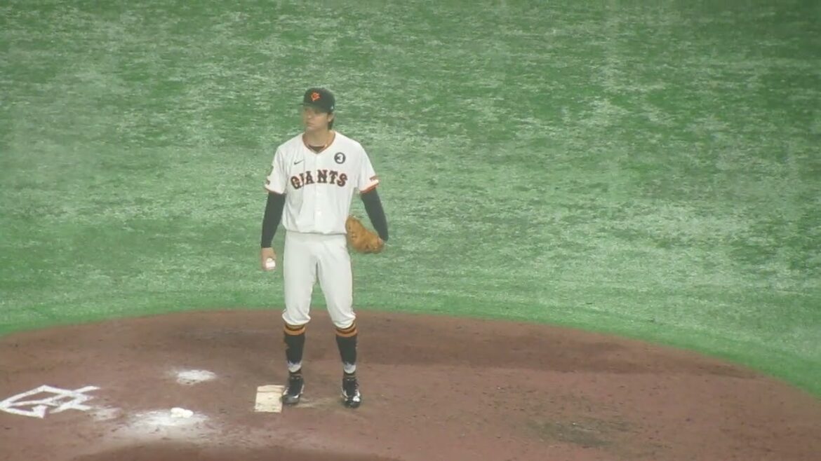 田中瑛斗の投球フォーム【読売ジャイアンツ対 楽天イーグルス2025年6月6日】