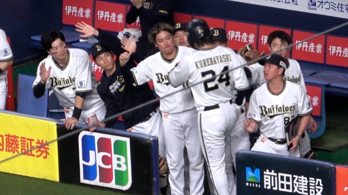 死球くらった紅林の右手にハイタッチする大城wもはや鬼畜すぎて西川も苦笑いw