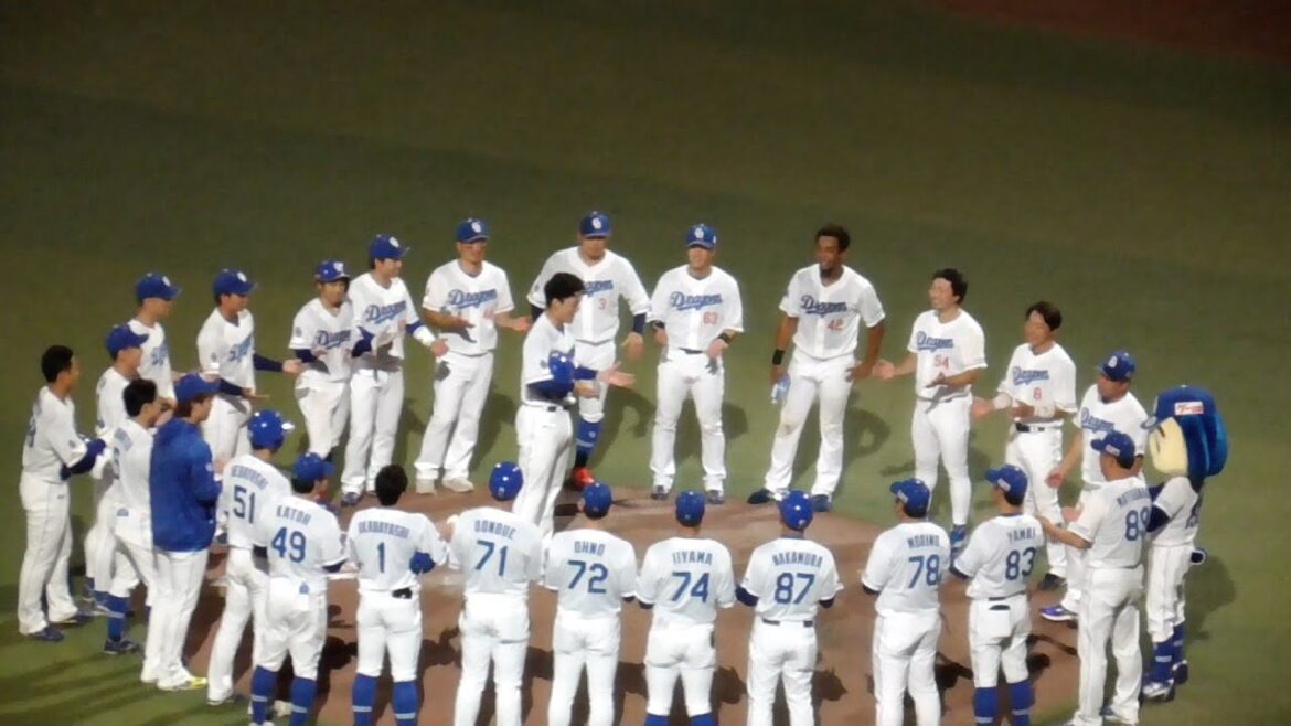 劇的サヨナラ勝利の瞬間をドアラが撮影　石川昂弥が一丁締め　中日ドラゴンズVS千葉ロッテマリーンズ　2025/06/07