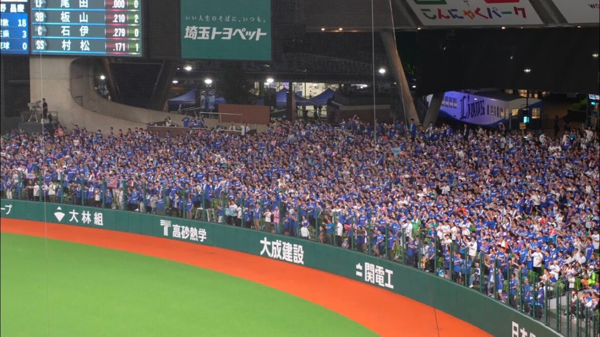 中日ドラゴンズ 応援歌 チャンステーマ 「チャンス決めてくれ」｜ 2025.6.13 vs.埼玉西武ライオンズ @ベルーナドーム
