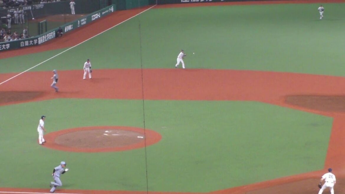 西武 源田壮亮 ナイスプレー この試合2つ目　西武 vs 阪神　2025年6月12日(木)　ベルーナドーム交流戦