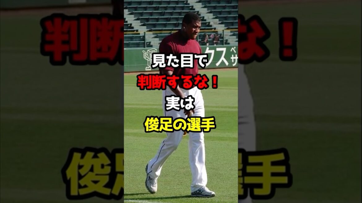 【プロ野球】見た目だけで判断すな!実は俊足の選手!【野球雑学】#盗塁 #西武ライオンズ #中村剛也 【プロ野球】見た目だけで判断すな!実は俊足の選手!【野球雑学】#盗塁 #西武ライオンズ #中村剛也