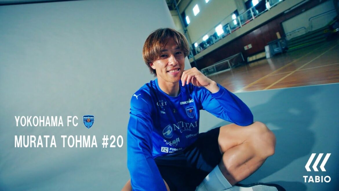 TABIOSPORTS FOOTBALL 2025PV / YOKOHAMA FC MF20 村田透馬選手 TABIOSPORTS FOOTBALL 2025PV / YOKOHAMA FC MF20 村田透馬選手