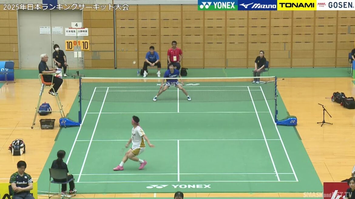 川野 寿真（ふたば未来学園高校）vs 村本 竜馬（ジェイテクトStingers）MS1回戦【ランキングサーキット 2025】