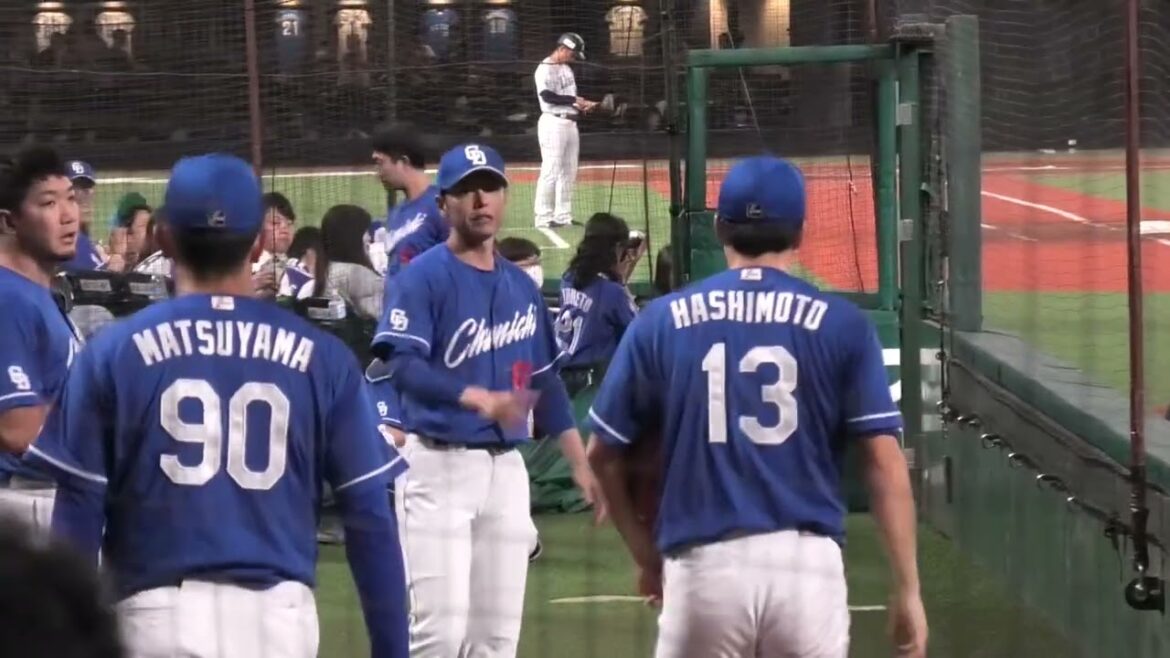 -2025.06.13-【NPB】７回裏 橋本侑樹 ピンチのマウンドへプルペン陣に送りだされる！ 中日ドラゴンズ（vs埼玉西武）