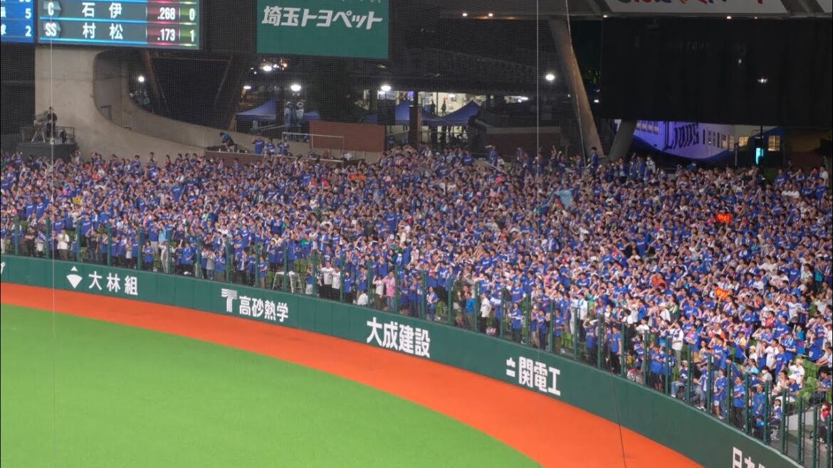 オルランド・カリステ（中日ドラゴンズ） 応援歌｜2025.6.13 vs.埼玉西武ライオンズ @ベルーナドーム