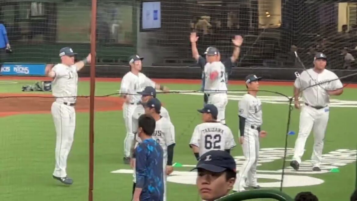 【スタメンは説明欄に】ライオンズ試合前ウォーミングアップ【西武vs中日】2025/6/13 セ・パ交流戦 第10戦