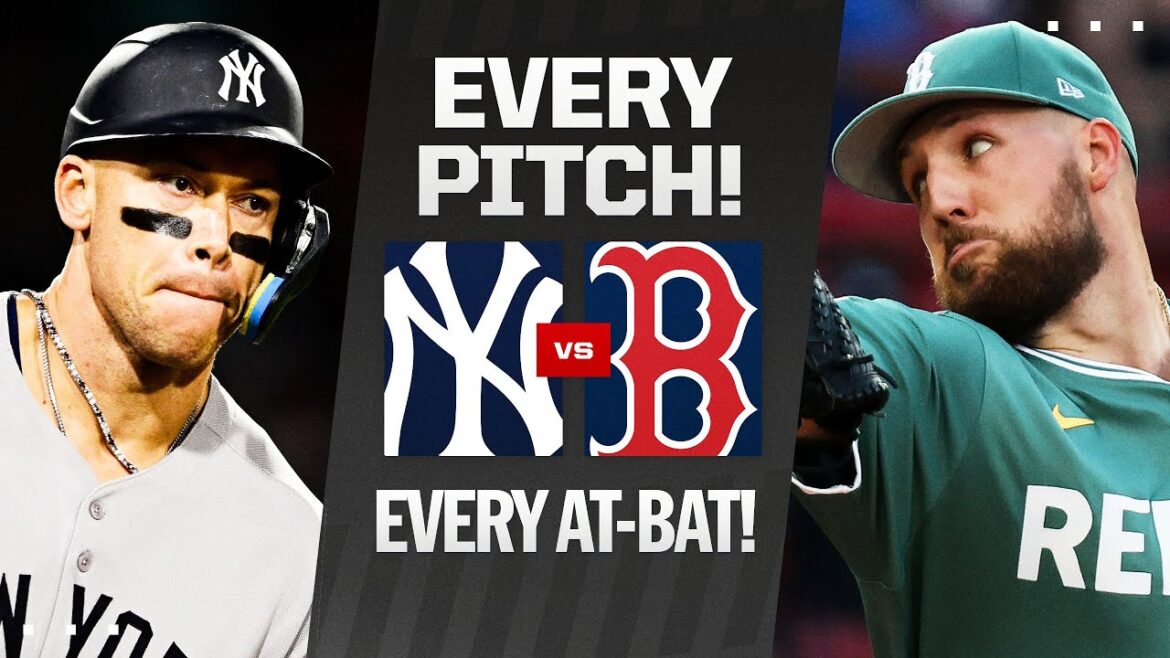 EVERY PITCH between Garrett Crochet and Aaron Judge in their last 7 plate appearances! (6 K, 1 HR!)