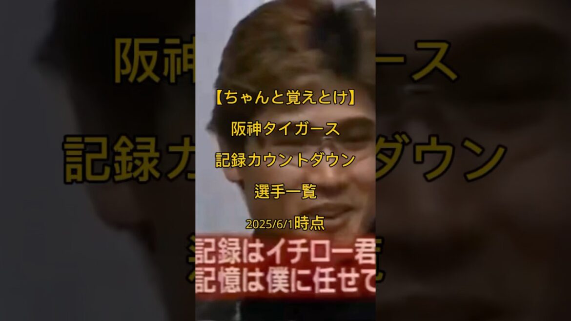 【阪神タイガース】記録カウントダウン選手一覧 #shorts #佐藤輝明 #ホームラン 【阪神タイガース】記録カウントダウン選手一覧 #shorts #佐藤輝明 #ホームラン