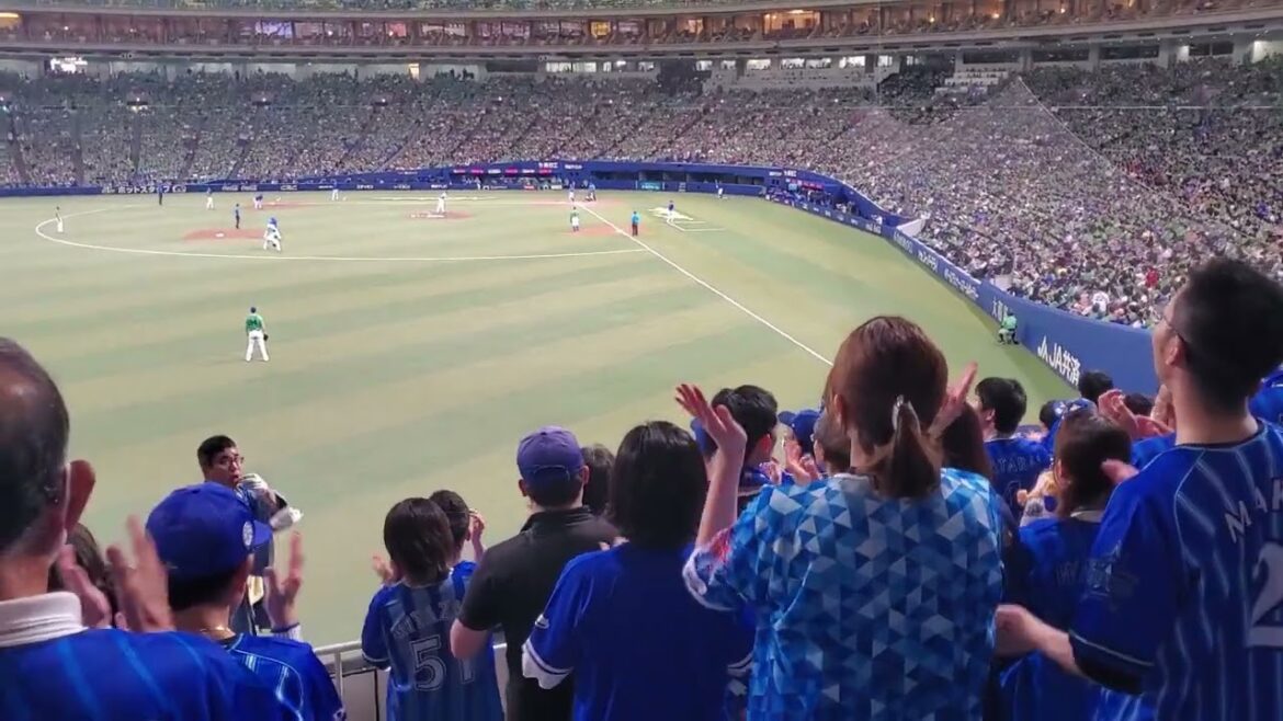 20240629　打者は今話題の東克樹！【左腕のテーマ(左投手汎用応援歌)】　2回表　横浜DeNAﾍﾞｲｽﾀｰｽﾞ　汎用ﾃｰﾏ@ﾊﾞﾝﾃﾘﾝﾄﾞｰﾑ ﾅｺﾞﾔ･ﾚﾌﾄ外野 ﾅｺﾞﾔﾄﾞｰﾑ