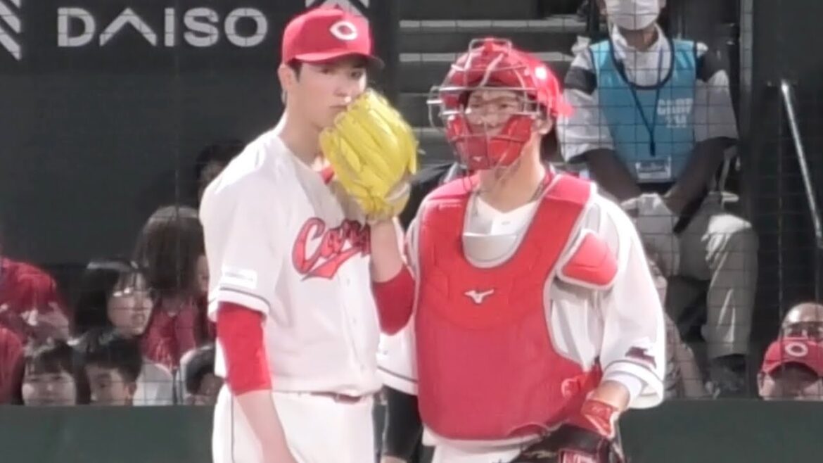 8回けん制リクエスト後、坂倉が絶妙なタイミングで森下に声をかけピンチを凌ぐ！流れを引き寄せた森下&坂倉バッテリー！広島東洋カープvs埼玉西武ライオンズ 2025年6月6日