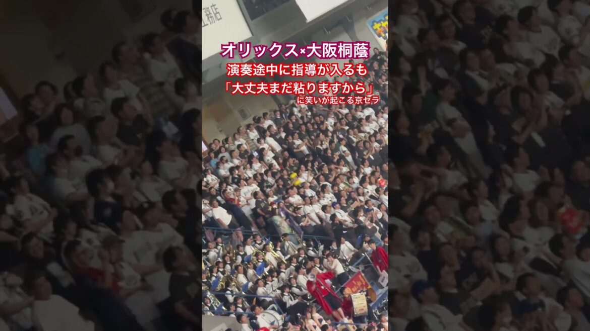 「大丈夫まだ粘りますから」に笑いが起こる京セラ #オリックスバファローズ #大阪桐蔭 バファローズ高校 #宗佑磨 #高校野球 #プロ野球