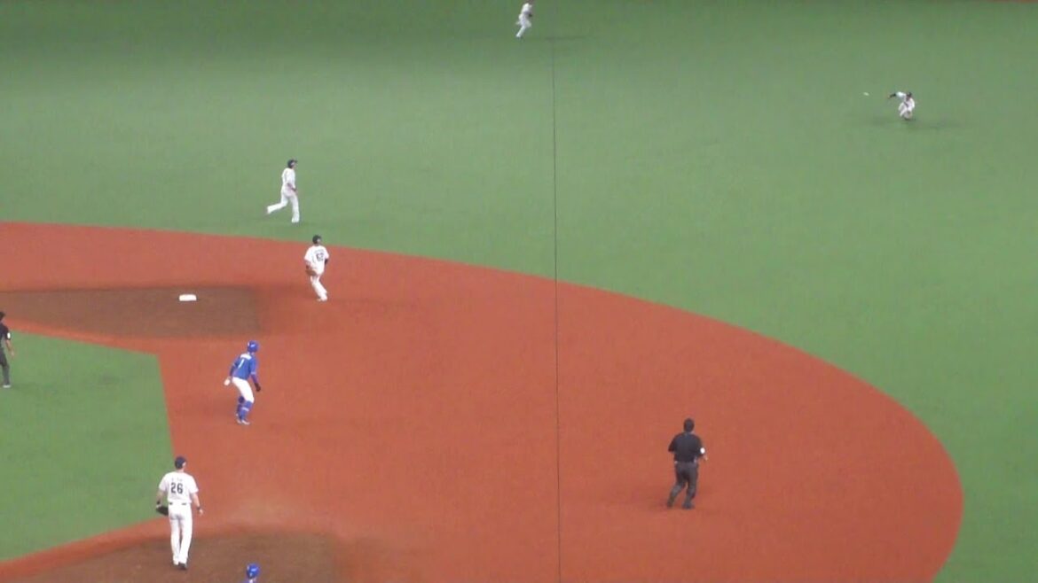 西武 西川愛也 ファインプレー 2度目のダイビングキャッチ　西武 vs 中日　2025年6月13日(金)　ベルーナドーム交流戦