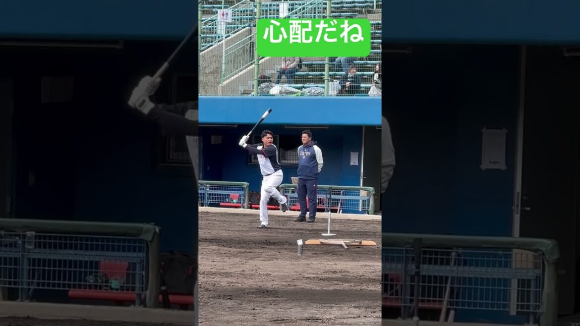中村悠平選手、早く良くなってね！ヤクルトスワローズキャンプ