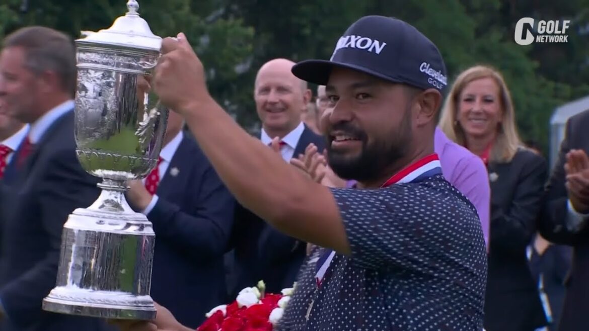 【全米OP25】J.J.スポーンが第125回大会の王者に! ベタピンショット締めで意地の「68」を記録した松山英樹ら最終日の好プレー集 【全米OP25】J.J.スポーンが第125回大会の王者に! ベタピンショット締めで意地の「68」を記録した松山英樹ら最終日の好プレー集