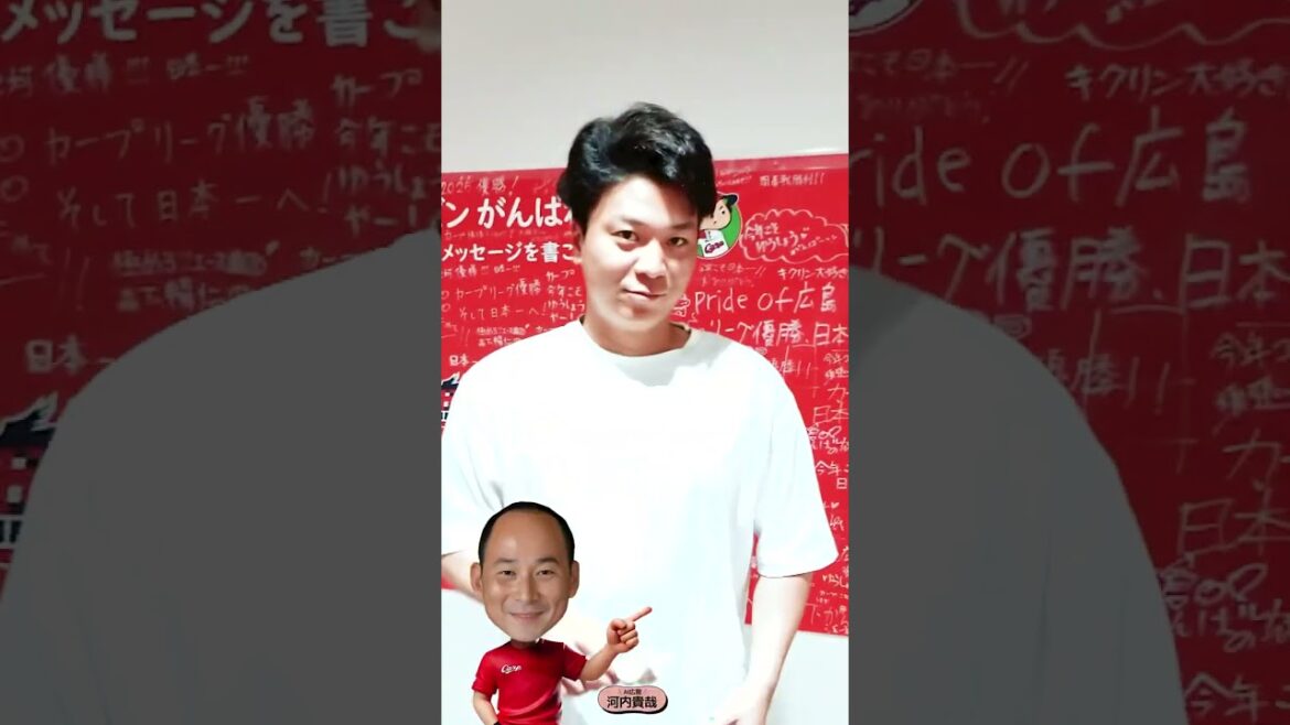 AI広報河内（大盛選手けん玉に挑戦）