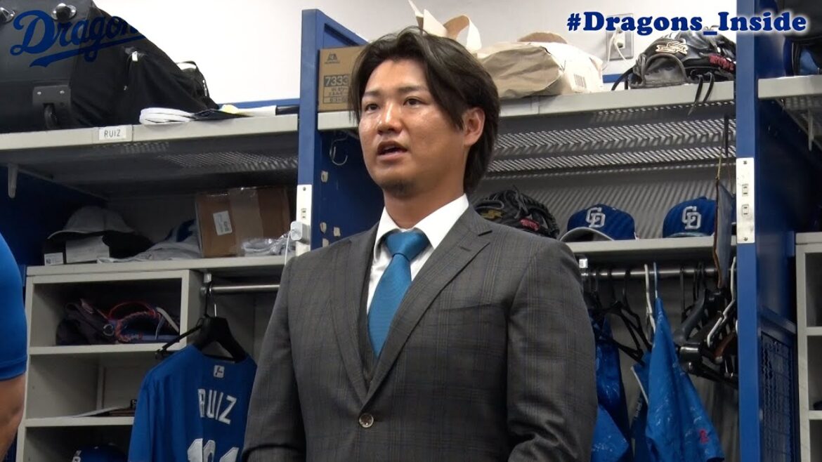 【密着撮って出し】トレード加入 #佐藤龍世 選手が一軍合流即スタメン！ #Dragons_Inside