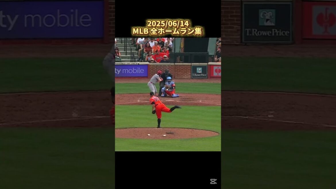 【MLB】2025/06/14 全ホームラン集 Homerun Clip  #shorts