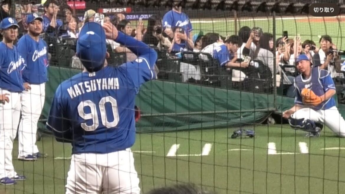 -2025.06.13-【NPB】10回裏 松山晋也 自ら力水を手に取り最終回のマウンドに上がる‼︎ 中日ドラゴンズ（vs埼玉西武）