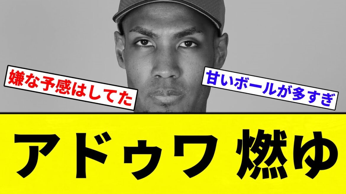 【燃えったな】アドゥワ 燃ゆ【プロ野球反応集】【2chスレ】【なんG】
