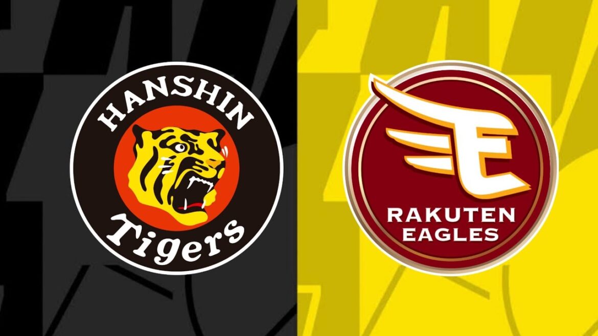 阪神タイガース vs 東北楽天ゴールデンイーグルス イーグルスの野球の試合得点率 NPB 2025