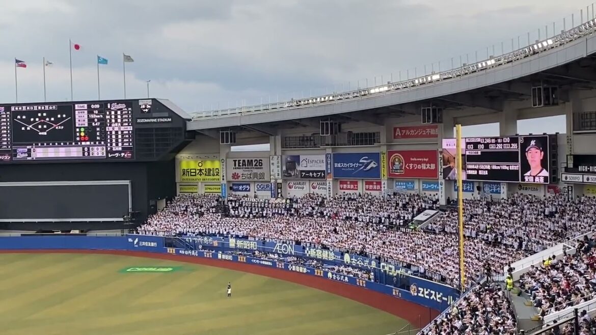 【安田尚憲応援歌】千葉ロッテマリーンズ×習志野高校（2025年6月13日）