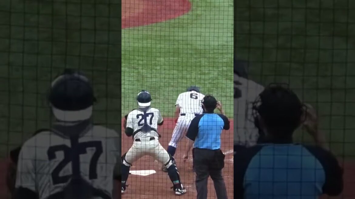 最後は両手投げでフィニッシュ！三振で絶叫　　#大学野球 #大学野球選手権 #投手  #福井工業大学 #野球 #