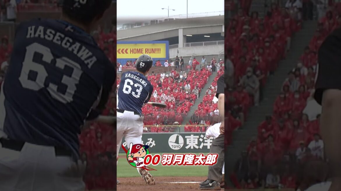 【あっぱれ！】羽月隆太郎のナイスプレー🔥守備でも存在感！【球団認定】カープ全力応援チャンネル