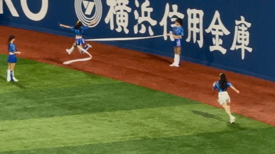 AKB48とチアのリレーバトルdianaディアーナ横浜DeNAベイスターズ2025年6月17日埼玉西武ライオンズ横浜スタジアム