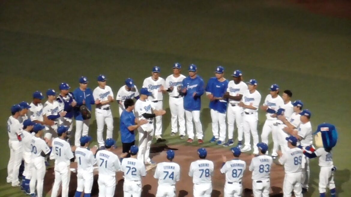 ドアラが撮影　ボスラーが一丁締め　中日ドラゴンズVSオリックス・バファローズ　2025/06/18