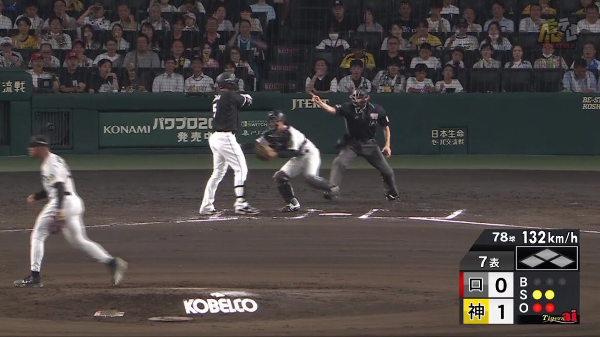 【本領発揮】7回表 #デュプランティエ 投手はクリーンアップを3者連続三振！6回から6者連続三振を記録！【2025/6/19Ｔ－Ｍ】