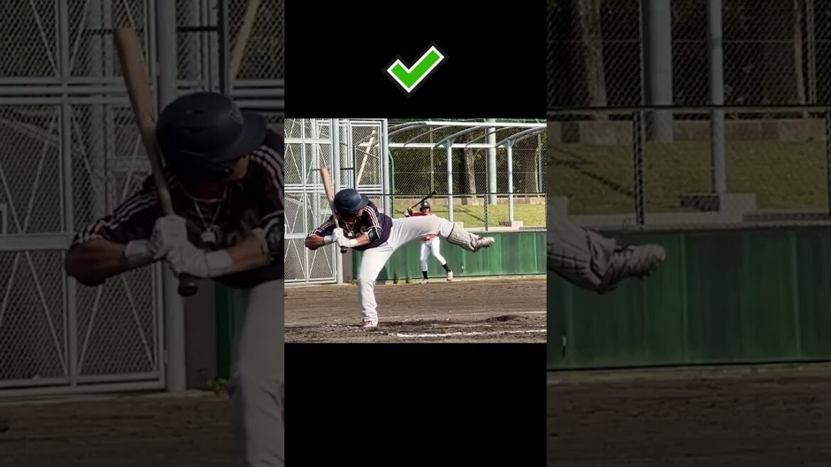 インコースの打撃の変化。ファウルとヒット。   #shorts #baseball #野球 #batting #バッティング #野球のミカタ #打撃探究部屋