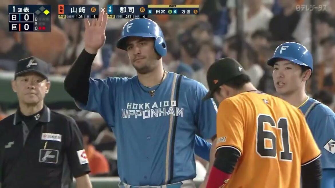 【日本ハム・マルティネス】スタメン起用に応える4安打1打点 【日本ハム・マルティネス】スタメン起用に応える4安打1打点