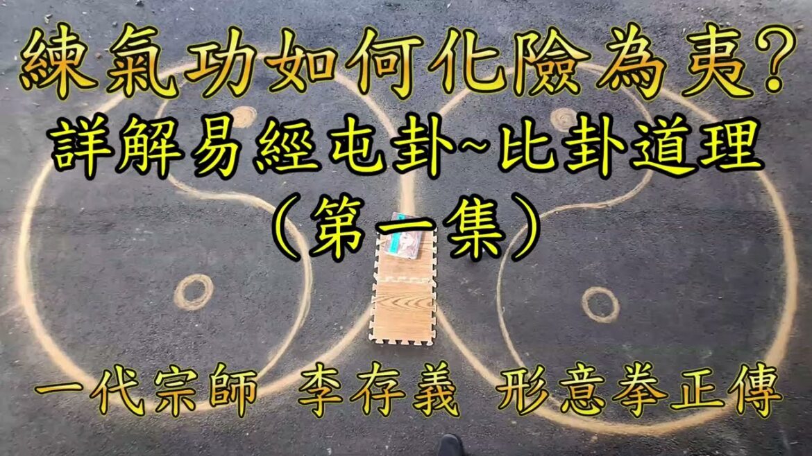 練氣功如何化險為夷！(第一集)易經坎險 道理解析 形意拳最高拳理  #武當#易經#形意拳#八卦掌#xingyiquan#taichi #道家#太极#氣功#baguazhang #QiGong #太極拳