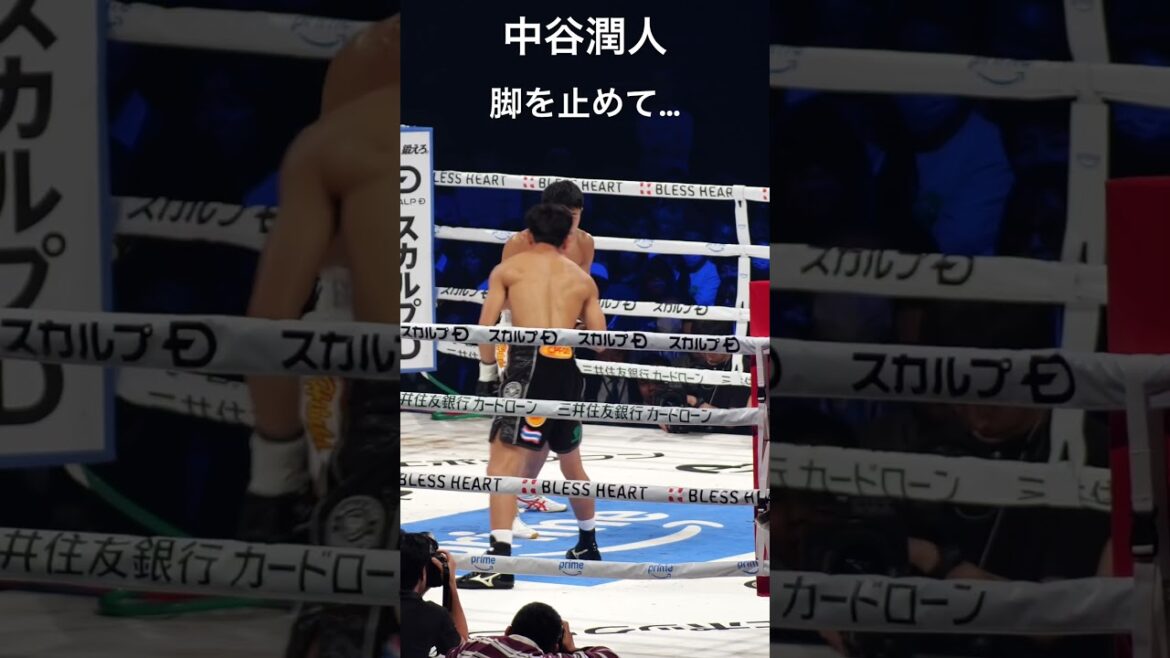 中谷潤人 打ち下ろしのワンツー‼️
