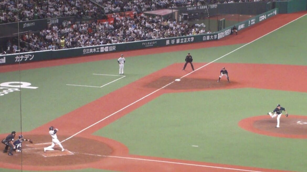 西武 元山飛優 ツーベースヒット　西武 vs ヤクルト　2025年6月4日(水)　ベルーナドーム