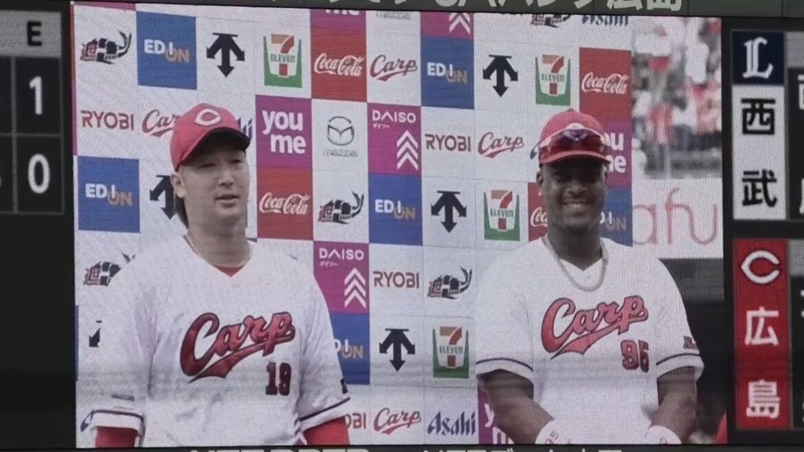 「後もうひと伸びできるように頑張ってもらいたい」とモンテロをいじる床田寛樹のヒーローインタビュー！広島東洋カープvs埼玉西武ライオンズ 2025年6月7日