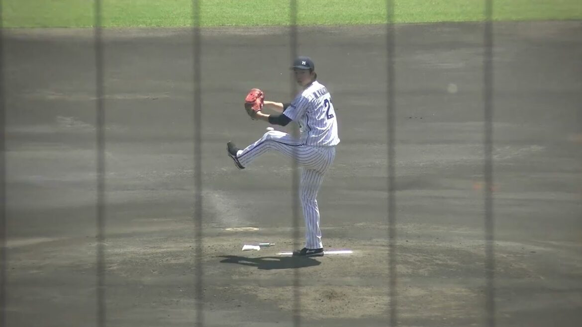 くふうハヤテベンチャーズ 野手陣が守備位置に→ 先発 笠島尚樹投手の投球練習 2025/6/17 ちゅ～るスタジアム VS 中日ドラゴンズ