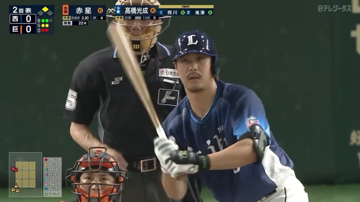 【西武】髙橋光成が11年目の初ヒット！