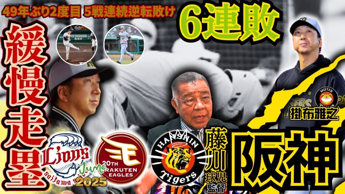 【2025 交流戦 西武ライオンズ 楽天イーグルス 6連戦 振返り 阪神タイガース  掛布雅之の憧球 】⚾藤川球児 監督 采配⚾才木浩人⚾桐敷拓馬⚾湯浅京己⚾岩崎優⚾佐藤輝明⚾岡田彰布 前監督