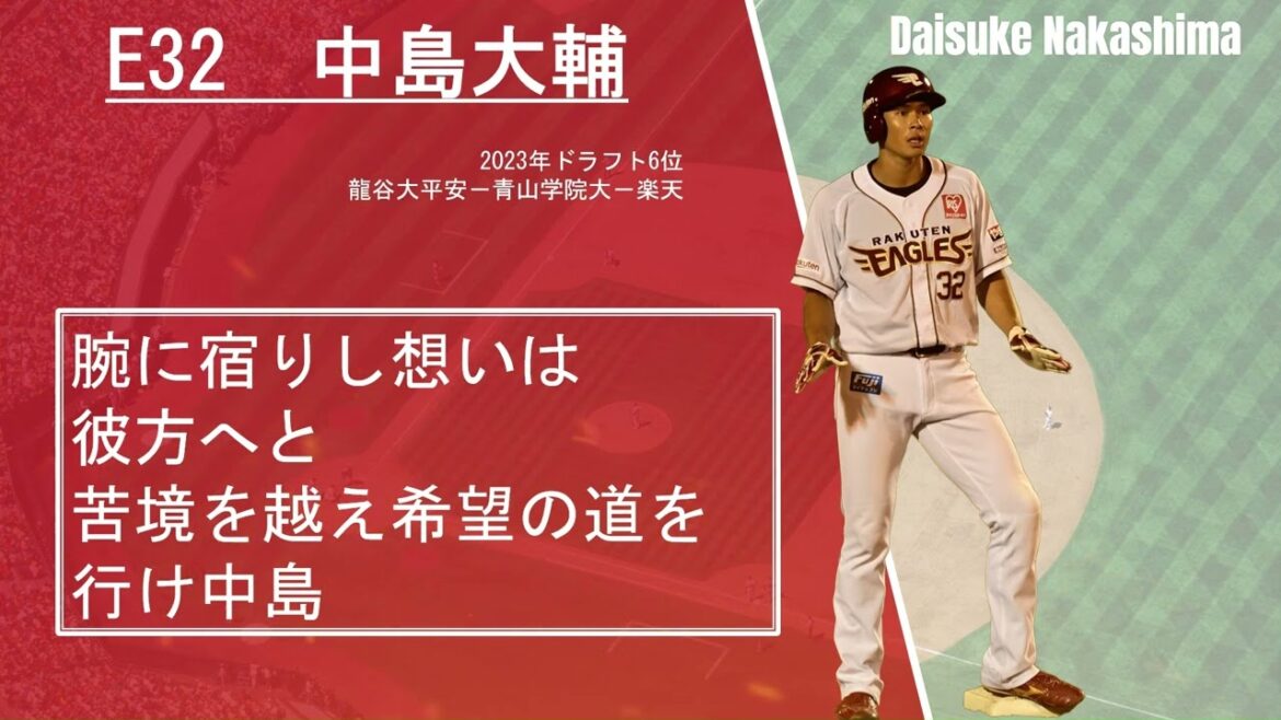 【あくまで架空】東北楽天ゴールデンイーグルス・中島大輔　架空応援歌